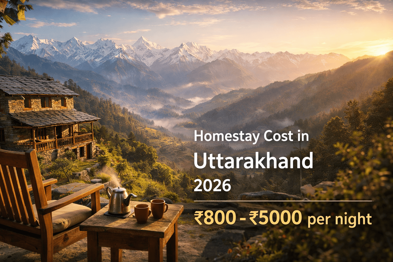How Much Does a Homestay in Uttarakhand Cost in 2026?